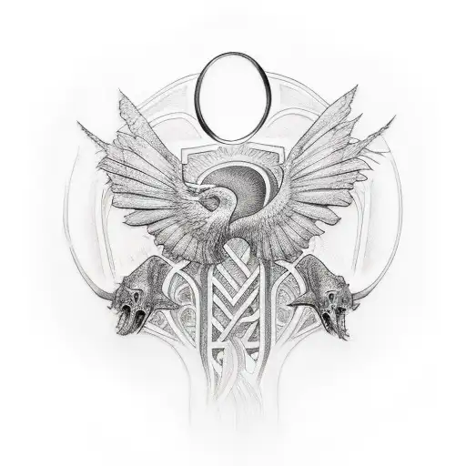 Zakaria name tattoo design idea