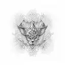 Zakaria name tattoo design idea