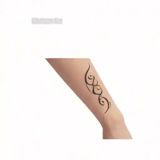 islamic calligraphy tattoo design idea