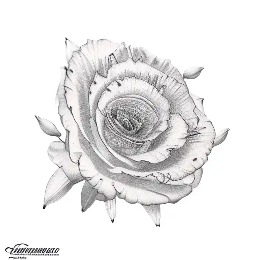 humming top tattoo design idea