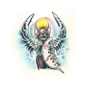 lucifer tattoo design idea