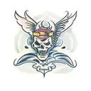 lucifer tattoo design idea