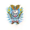 lucifer tattoo design idea