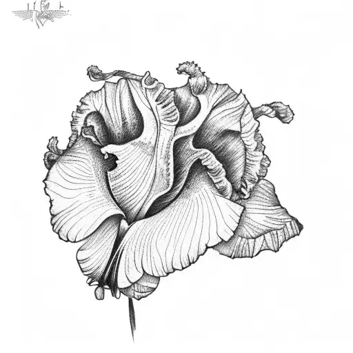iris  tattoo design idea