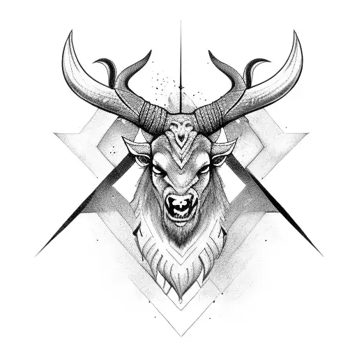 minotaur tattoo design idea