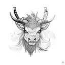 minotaur tattoo design idea