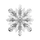 Snowflake  tattoo design idea