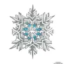 Snowflake  tattoo design idea