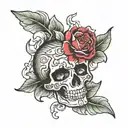Futanari tattoo design idea