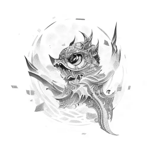 welp met rozen tattoo design idea