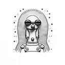 friends  the simpson tattoo design idea