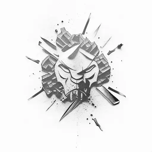 razor blade and inside this    Tough times create strong men Strong men create easy times   easy times create weak men w tattoo design idea