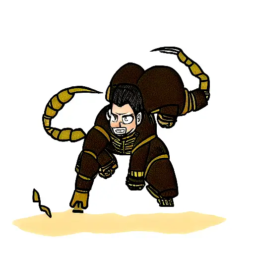 Scorpion tattoo design idea