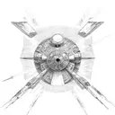 x wing Star Wars  tattoo design idea