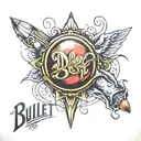 bullet with my name on it tattoo design idea