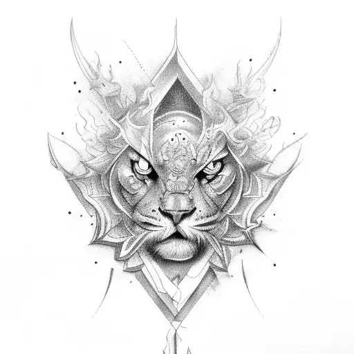 shiv tattoo design idea