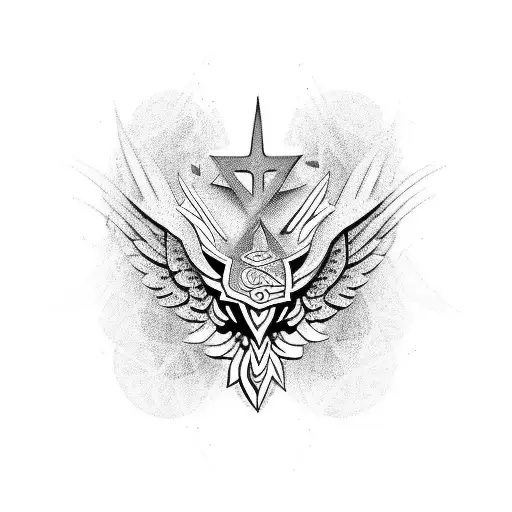 ave fenix tattoo design idea