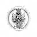 ave fenix tattoo design idea