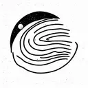 solar system tattoo design idea