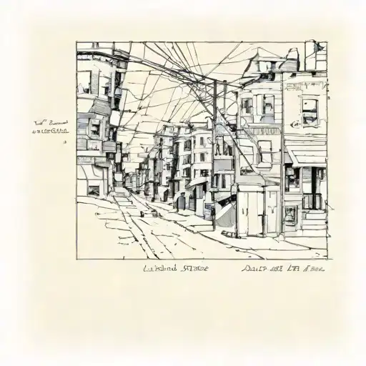 Southside of Boston streets  tattoo design idea