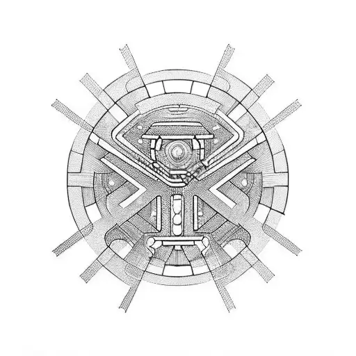 Cybernetics  tattoo design idea