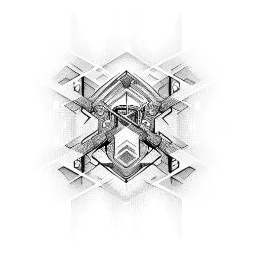 Cybernetics  tattoo design idea