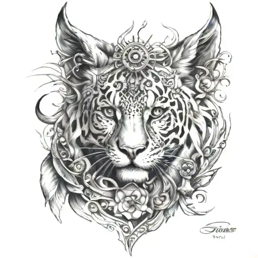 shemale tattoo design idea