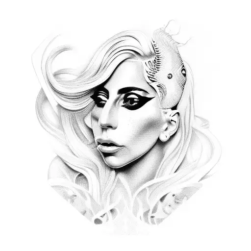 lady gaga artpop symbol tattoo design idea