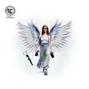 angel hold Glock 19 tattoo design idea