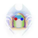 angel hold Glock 19 tattoo design idea