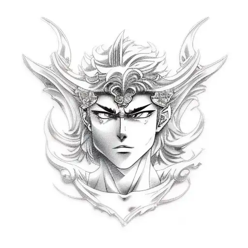 Greek Svg Royalty - Anime Apollo The God Transparent PNG - 609x1310 - Free  Download on NicePNG