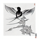 Swallow Bird tattoo design idea