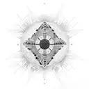 black lab named padme star wars  tattoo design idea