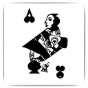 playing card, Dame, Mutter tattoo design idea