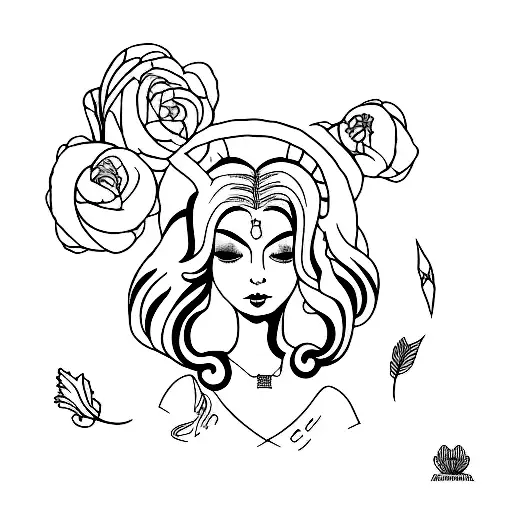 MARINA tattoo design idea