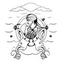 MARINA tattoo design idea