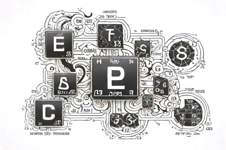 periodic table tattoo design idea