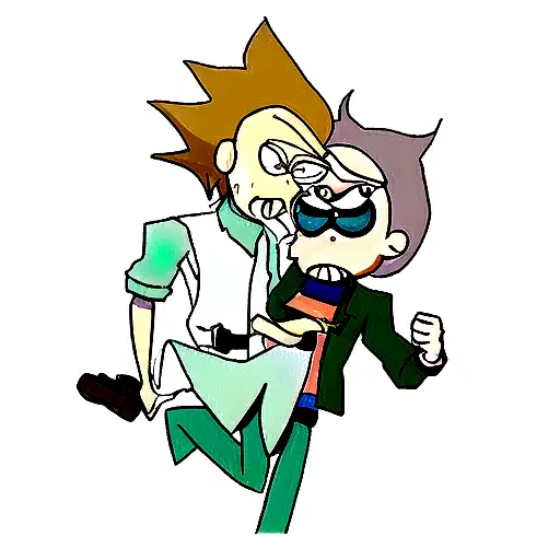 Rick and morty tattoo design idea