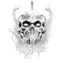 death eater tattoo design idea