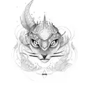 concha con letra tattoo design idea