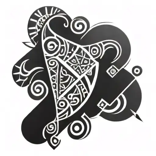 Fijian Indian tattoo design idea