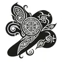Fijian Indian tattoo design idea