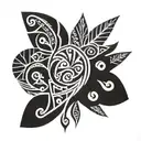 Fijian Indian tattoo design idea