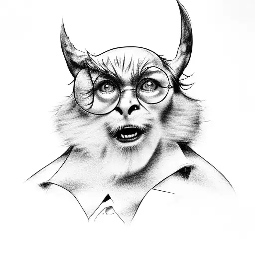 harry potter dobbi tattoo design idea