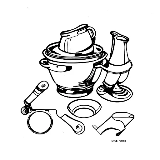 Le Creuset WT-110 Waiter's Corkscrew tattoo design idea