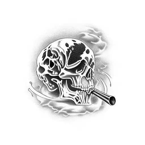 death god with no faces, in front of Gur-e-Amir tattoo design idea