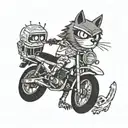a regular show  tattoo design idea