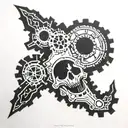 gears of war  tattoo design idea
