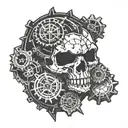 gears of war videogame  tattoo design idea