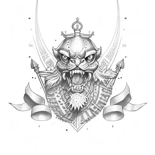royal navy tattoo design idea